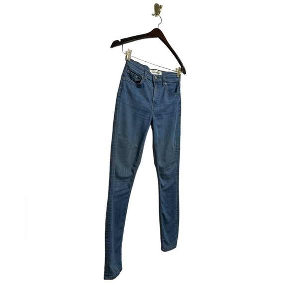 REFORMATION High Rise Skinny Jeans True Blue 24 - Picture 6 of 11